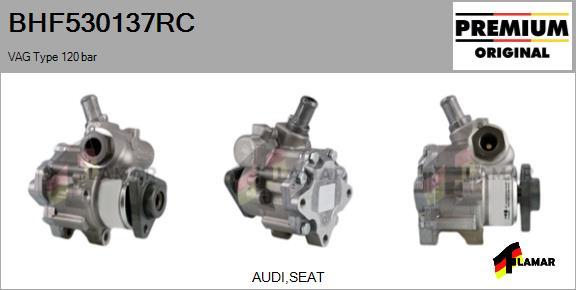 FLAMAR BHF530137RC - Hydraulic Pump, steering system www.autospares.lv