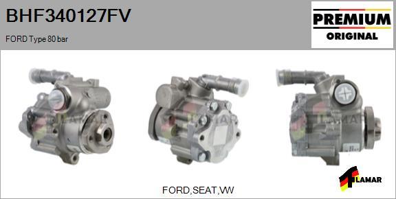 FLAMAR BHF340127FV - Hydraulic Pump, steering system www.autospares.lv