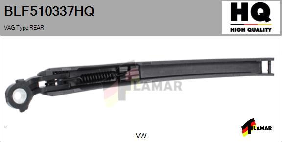 FLAMAR BLF510337HQ - Stikla tīrītāja svira, Stiklu tīrīšanas sistēma www.autospares.lv