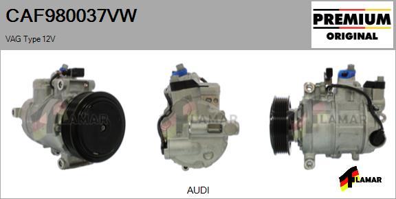 FLAMAR CAF980037VW - Compressor, air conditioning www.autospares.lv