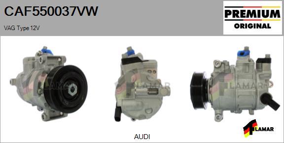 FLAMAR CAF550037VW - Kompresors, Gaisa kond. sistēma autospares.lv