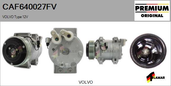 FLAMAR CAF640027FV - Kompresors, Gaisa kond. sistēma autospares.lv