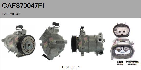 FLAMAR CAF870047FI - Kompresors, Gaisa kond. sistēma www.autospares.lv