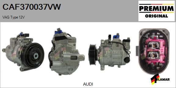 FLAMAR CAF370037VW - Kompresors, Gaisa kond. sistēma autospares.lv