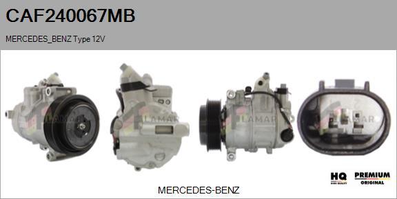 FLAMAR CAF240067MB - Compressor, air conditioning www.autospares.lv