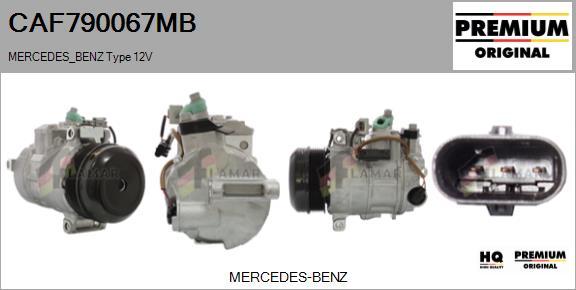 FLAMAR CAF790067MB - Compressor, air conditioning www.autospares.lv