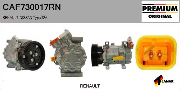 FLAMAR CAF730017RN - Kompresors, Gaisa kond. sistēma autospares.lv