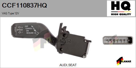 FLAMAR CCF110837HQ
 - Control Switch, cruise control www.autospares.lv