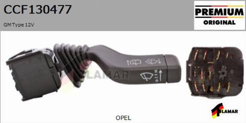 FLAMAR CCF130477
 - Slēdzis uz stūres statnes www.autospares.lv