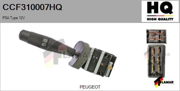 FLAMAR CCF310007HQ
 - Выключатель на рулевой колонке www.autospares.lv