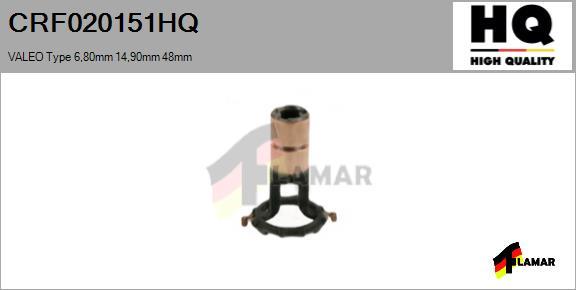 FLAMAR CRF020151HQ - Контактное кольцо, генератор www.autospares.lv