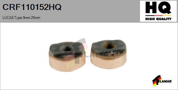 FLAMAR CRF110152HQ - Контактное кольцо, генератор www.autospares.lv