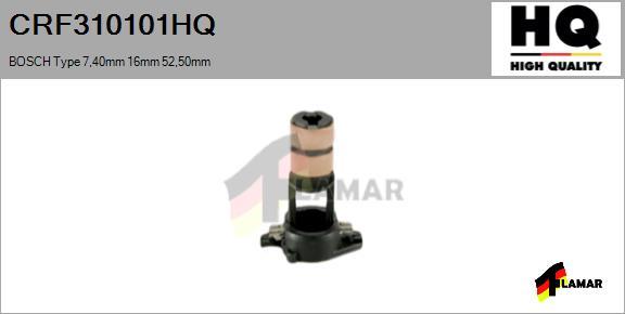 FLAMAR CRF310101HQ - Контактное кольцо, генератор www.autospares.lv