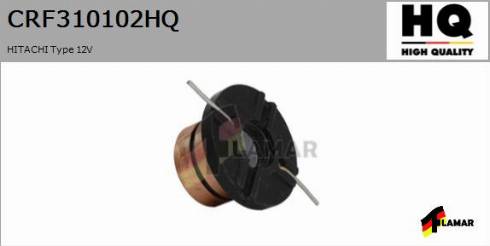 FLAMAR CRF310102HQ - Контактное кольцо, генератор www.autospares.lv