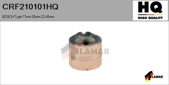 FLAMAR CRF210101HQ - Slip Ring, alternator www.autospares.lv