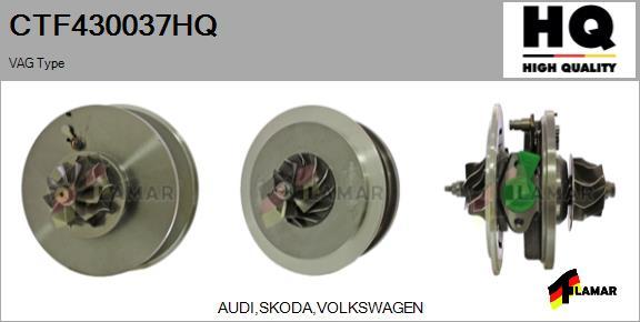 FLAMAR CTF430037HQ - Serdeņa bloks, Turbokompresors www.autospares.lv