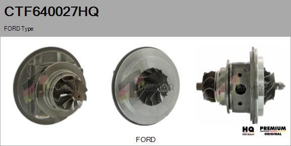 FLAMAR CTF640027HQ - Картридж турбины, группа корпуса компрессора www.autospares.lv