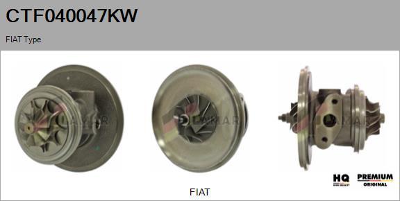 FLAMAR CTF040047KW - Картридж турбины, группа корпуса компрессора www.autospares.lv