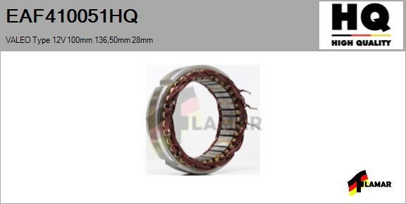 FLAMAR EAF410051HQ - Stators, Ģenerators www.autospares.lv