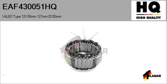 FLAMAR EAF430051HQ - Stators, Ģenerators www.autospares.lv