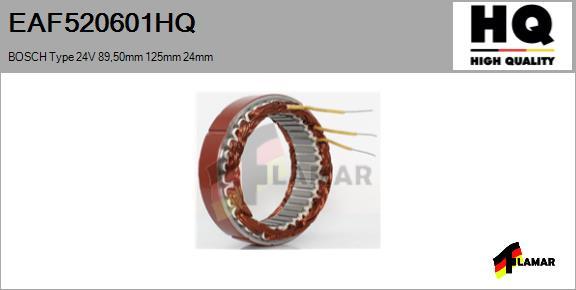 FLAMAR EAF520601HQ - Stators, Ģenerators www.autospares.lv