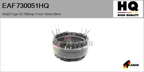 FLAMAR EAF730051HQ - Stators, Ģenerators www.autospares.lv