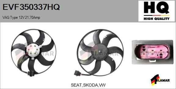 FLAMAR EVF350337HQ - Ventilators, Motora dzesēšanas sistēma www.autospares.lv