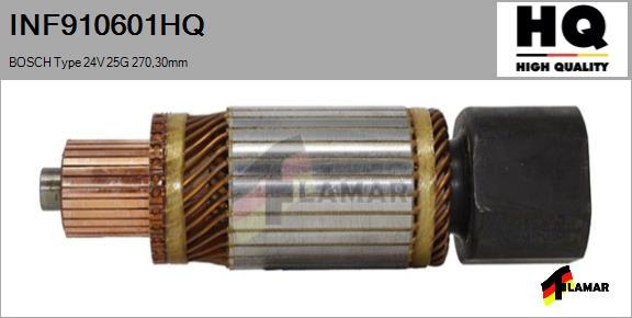 FLAMAR INF910601HQ - Enkurs, Starteris www.autospares.lv