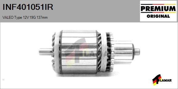 FLAMAR INF401051IR - Enkurs, Starteris autospares.lv