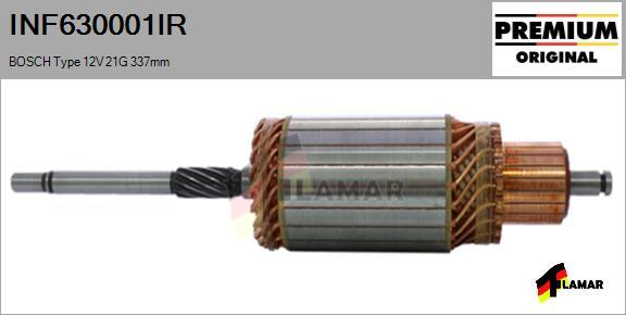 FLAMAR INF630001IR - Enkurs, Starteris autospares.lv