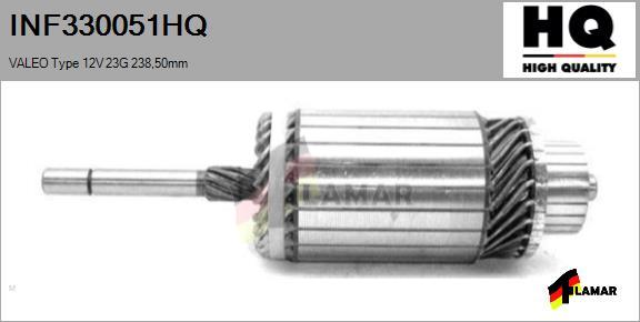 FLAMAR INF330051HQ - Enkurs, Starteris www.autospares.lv