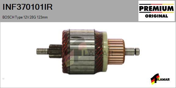 FLAMAR INF370101IR - Enkurs, Starteris autospares.lv