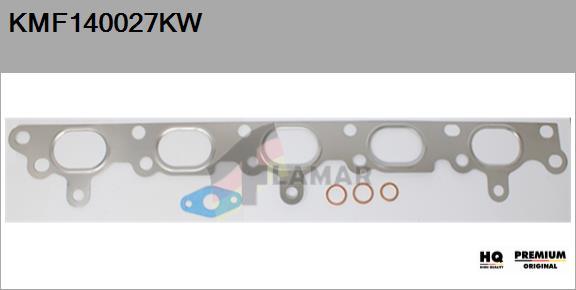 FLAMAR KMF140027KW - Установочный комплект, турбокомпрессор www.autospares.lv