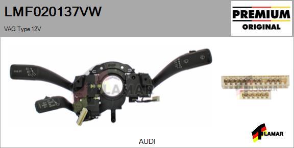 FLAMAR LMF020137VW
 - Steering Column Switch www.autospares.lv