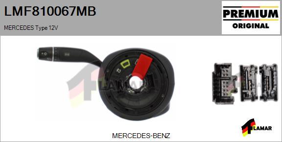 FLAMAR LMF810067MB
 - Steering Column Switch www.autospares.lv