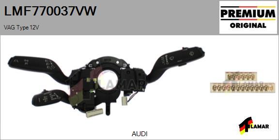 FLAMAR LMF770037VW
 - Steering Column Switch www.autospares.lv