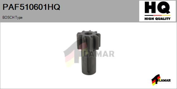 FLAMAR PAF510601HQ - Pinion, bendix, starter www.autospares.lv