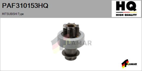 FLAMAR PAF310153HQ - Zobrats, Starteris www.autospares.lv