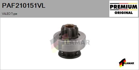 FLAMAR PAF210151VL - Pinion, bendix, starter www.autospares.lv