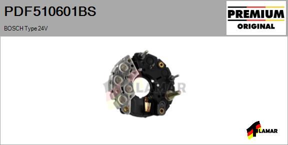 FLAMAR PDF510601BS - Taisngriezis, Ģenerators www.autospares.lv