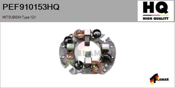 FLAMAR PEF910153HQ - Кронштейн, угольная щетка www.autospares.lv