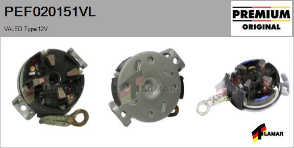 FLAMAR PEF020151VL - Кронштейн, угольная щетка www.autospares.lv