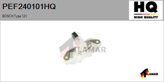 FLAMAR PEF240101HQ - Кронштейн, угольная щетка www.autospares.lv