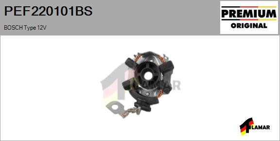 FLAMAR PEF220101BS - Holder, carbon brushes www.autospares.lv