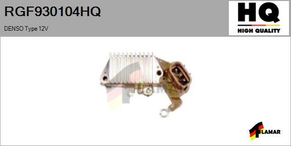 FLAMAR RGF930104HQ - Регулятор напряжения, генератор www.autospares.lv