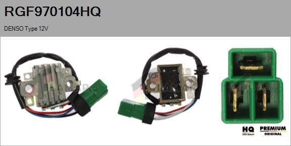 FLAMAR RGF970104HQ
 - Ģeneratora sprieguma regulators autospares.lv