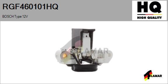 FLAMAR RGF460101HQ - Регулятор напряжения, генератор www.autospares.lv