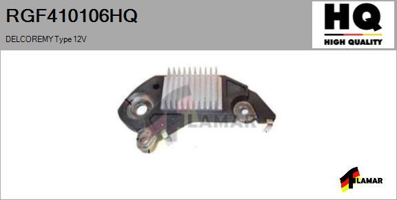 FLAMAR RGF410106HQ - Ģeneratora sprieguma regulators www.autospares.lv