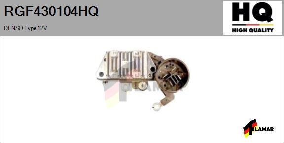 FLAMAR RGF430104HQ - Ģeneratora sprieguma regulators www.autospares.lv