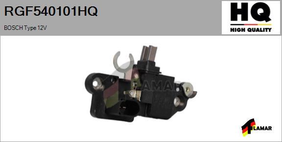 FLAMAR RGF540101HQ - Ģeneratora sprieguma regulators autospares.lv